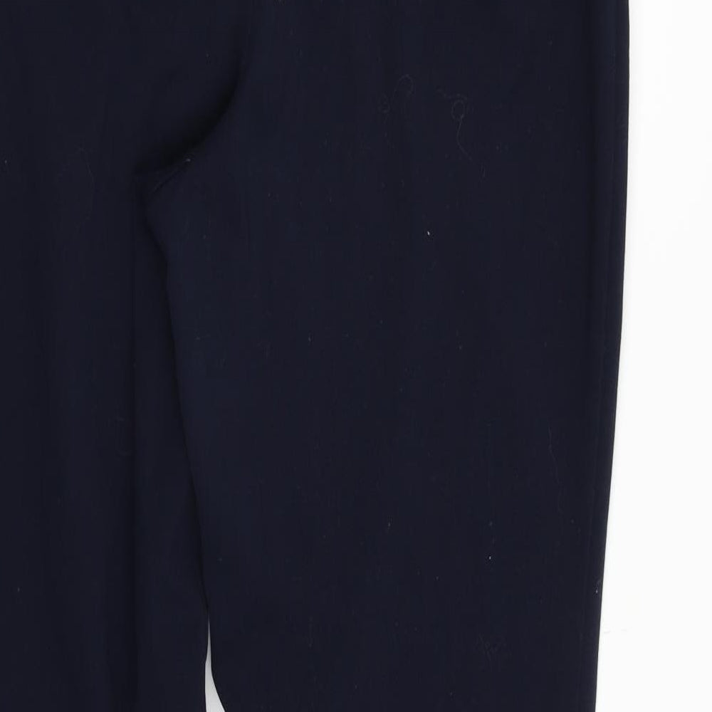 Marks and Spencer Womens Blue Trousers Size 12 L31 in