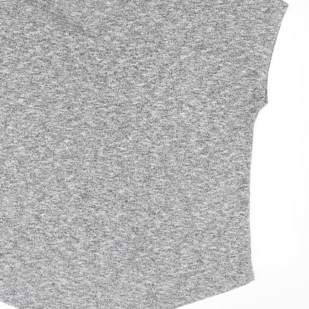 newlook Womens Grey Knit Pullover Jumper Size S