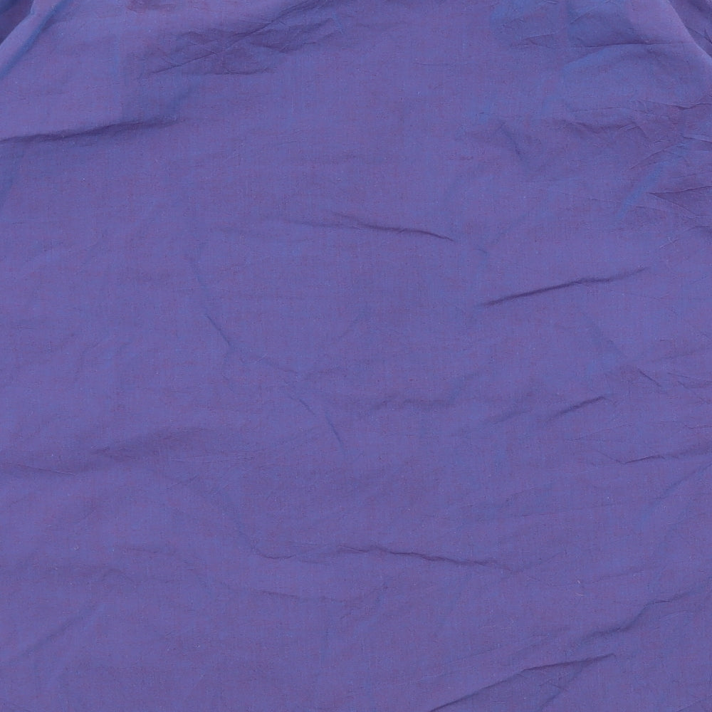 Tesco Mens Purple Button-Up Size 15