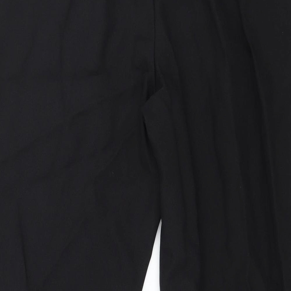 EWM Womens Black Trousers Size 32 in L25 in