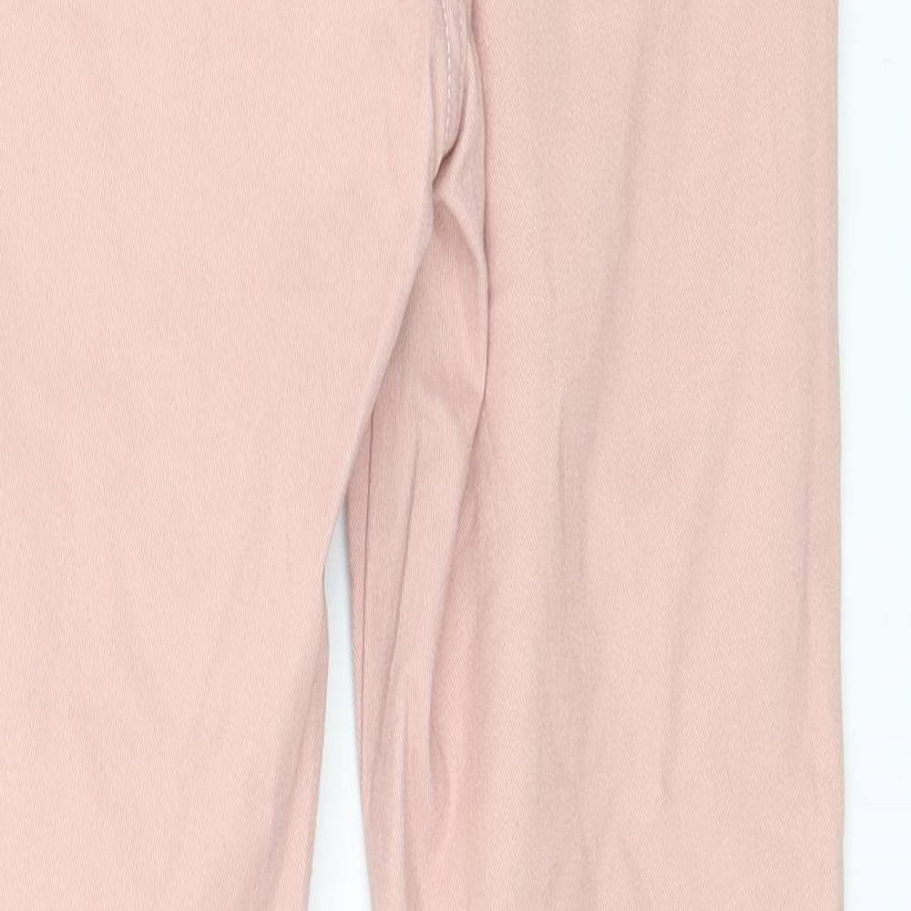 H&M Womens Pink Denim Skinny Jeans Size 27 in L28 in