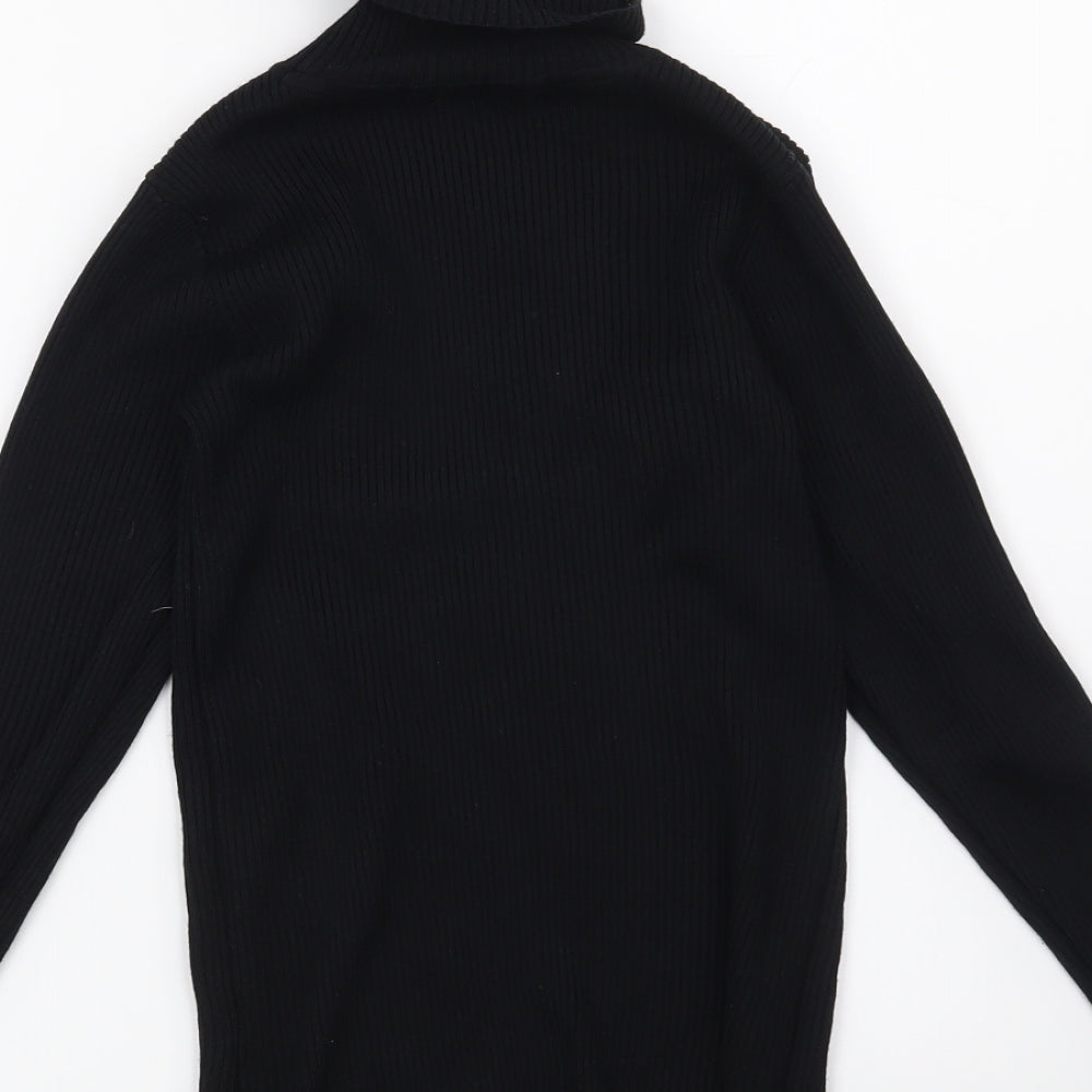Primark Girls Black Pullover Jumper Size 10-11 Years