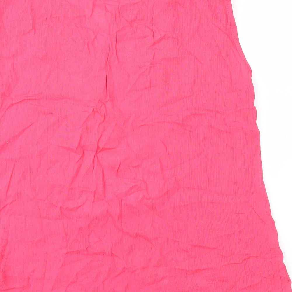 Stock Shop Womens Pink Basic Blouse Size S
