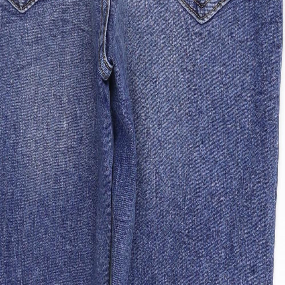 F&F Womens Blue Denim Jegging Jeans Size 30 in L26 in