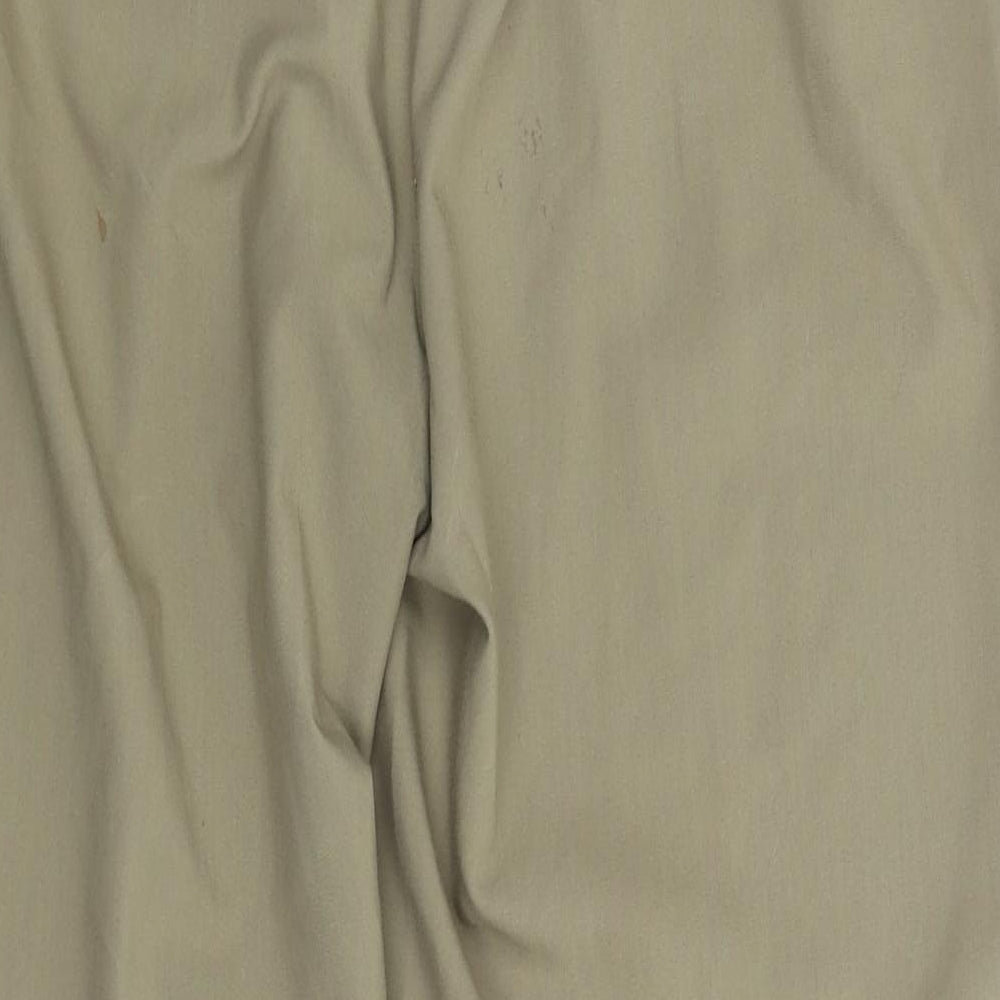 Oscar B Womens Beige Trousers Size 16 L31 in