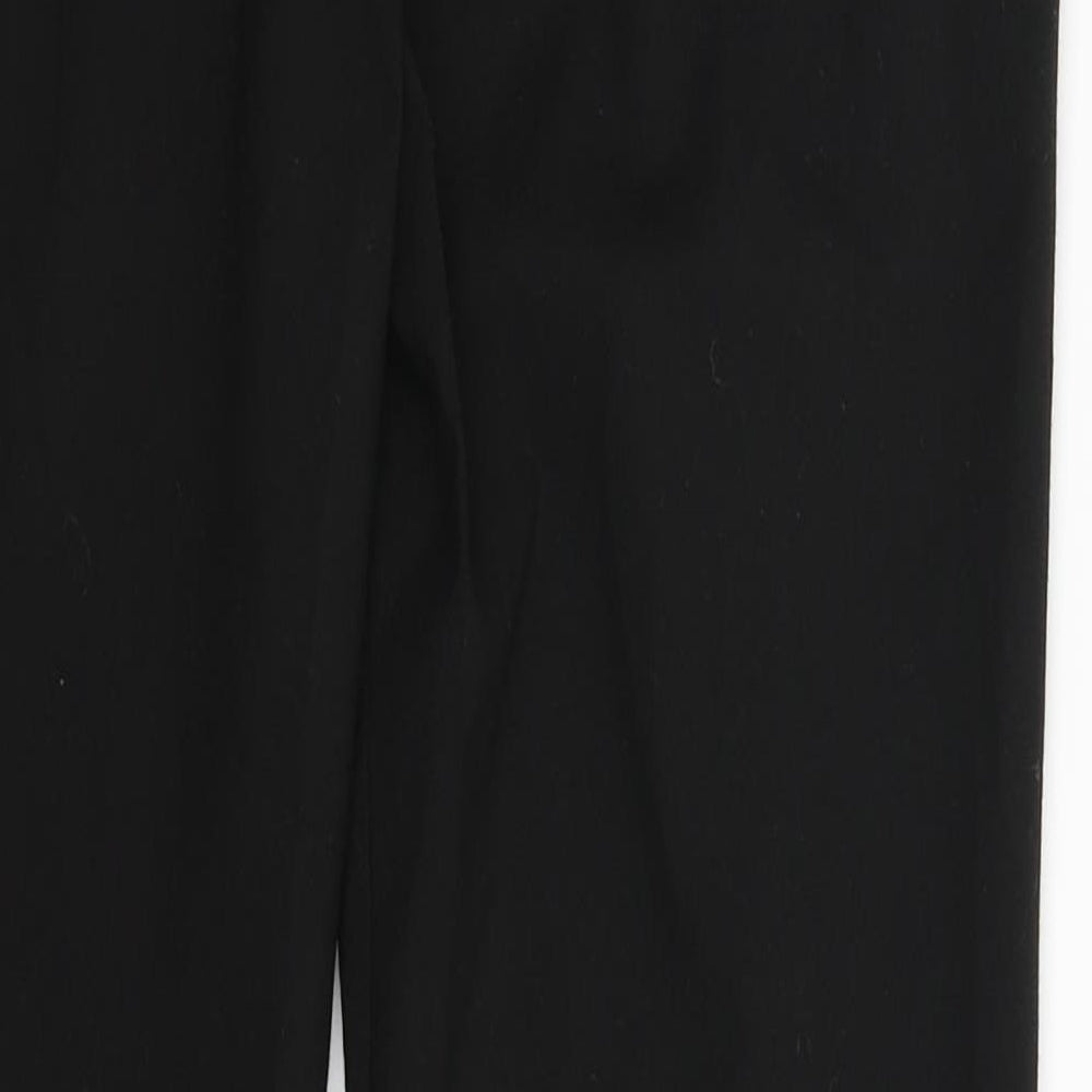 Incorporatewear Womens Black Trousers Size 6 L28 in