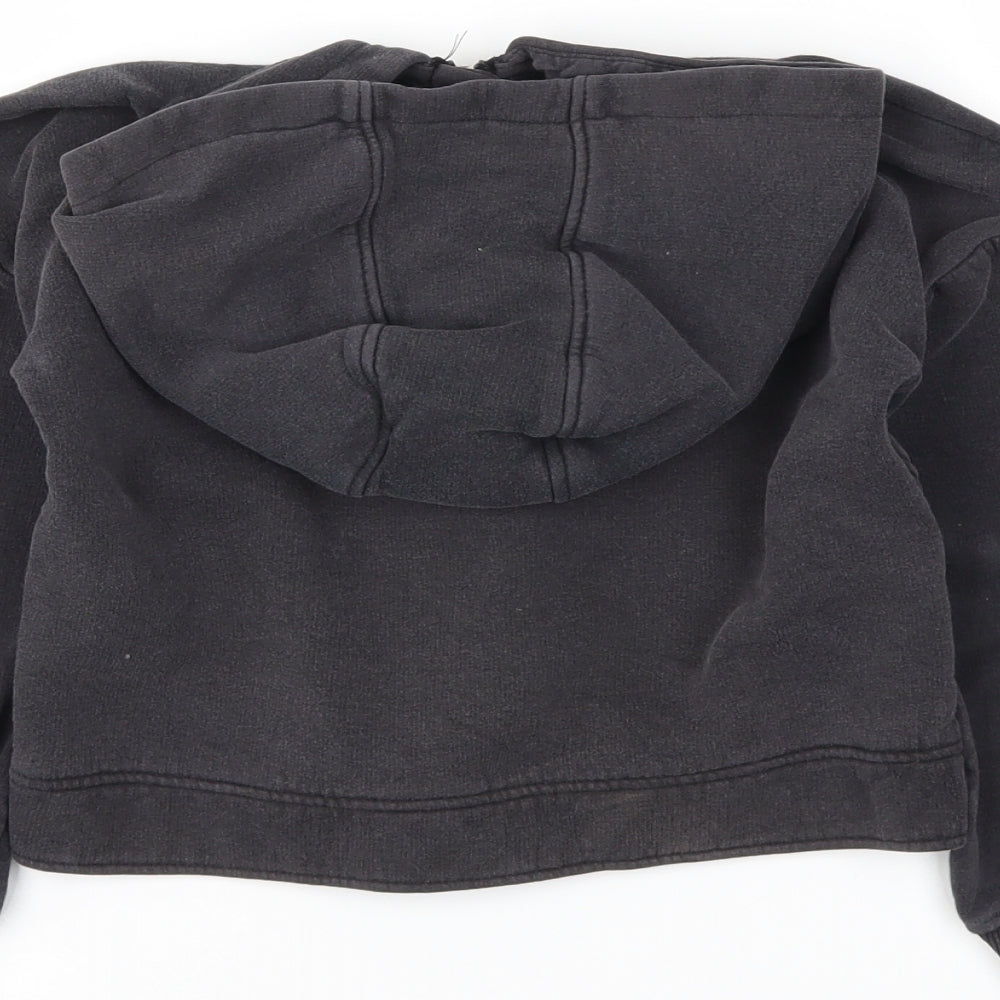 I love girls wear Girls Grey Full Zip Hoodie Size 8 Years