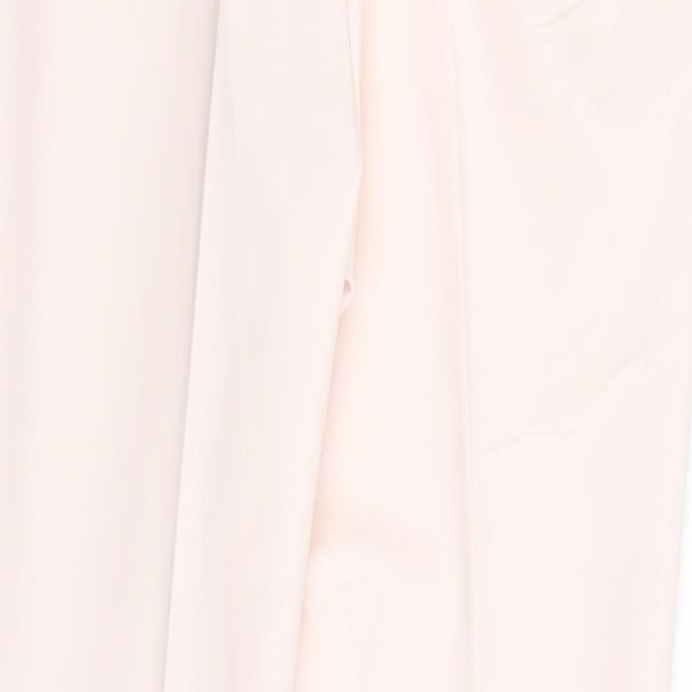 Papaya Womens Pink Trousers Size 12 L26 in