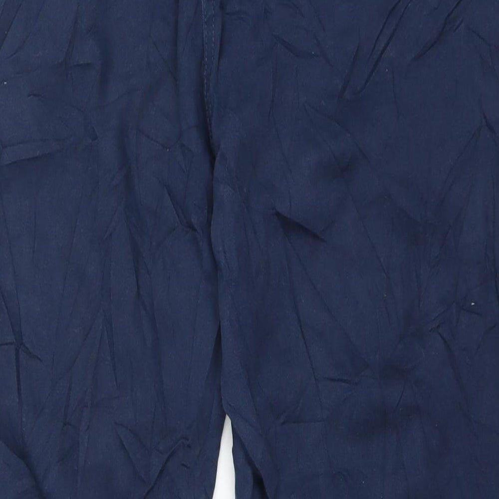 BPC Womens Blue Denim Straight Jeans Size 14 L24 in
