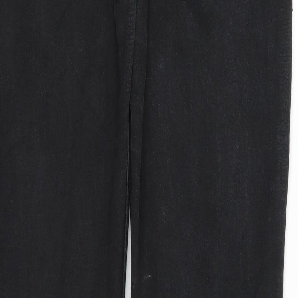 Preworn Womens Black Denim Jegging Jeans Size M L30 in