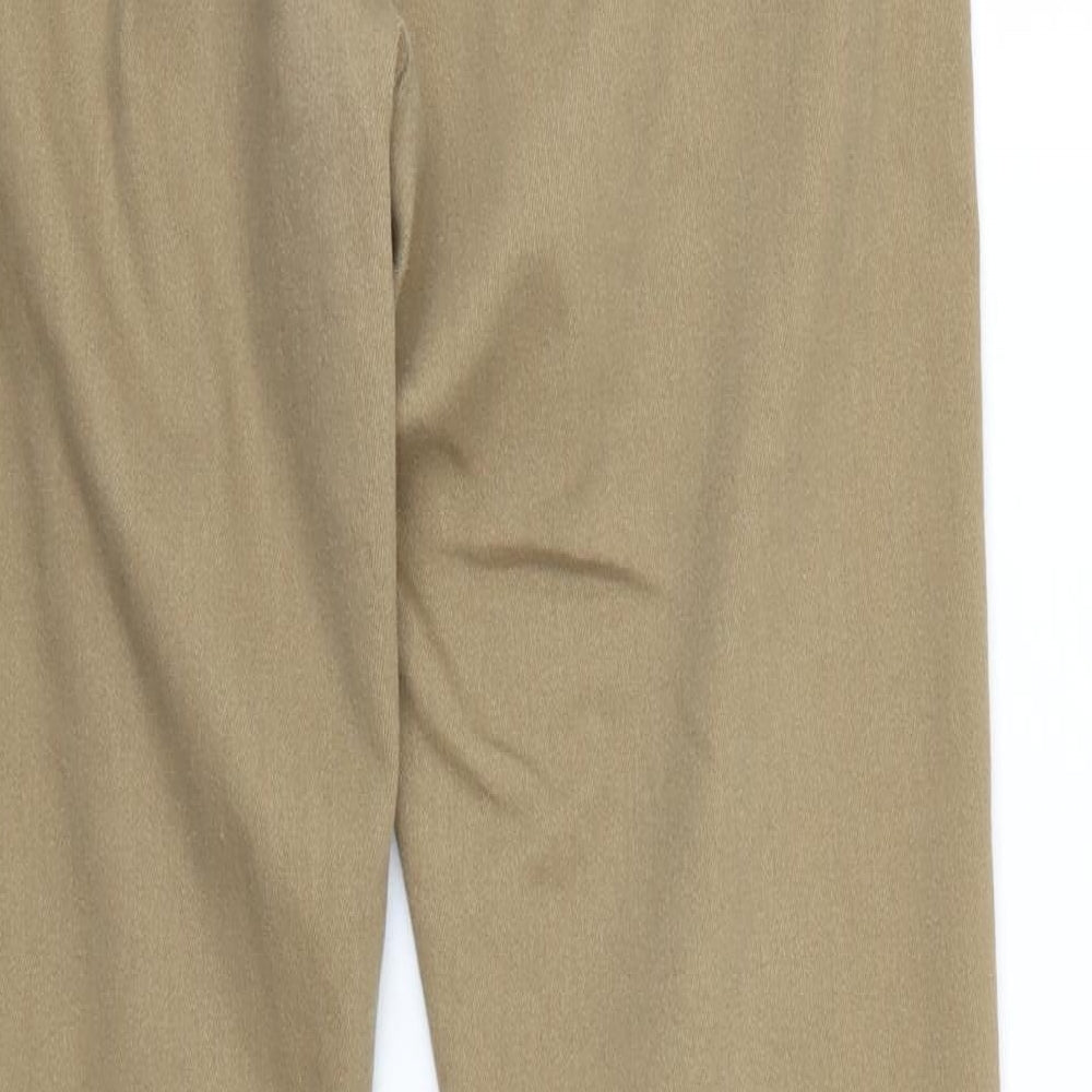 Divided Womens Brown Trousers Size 14 L28 in