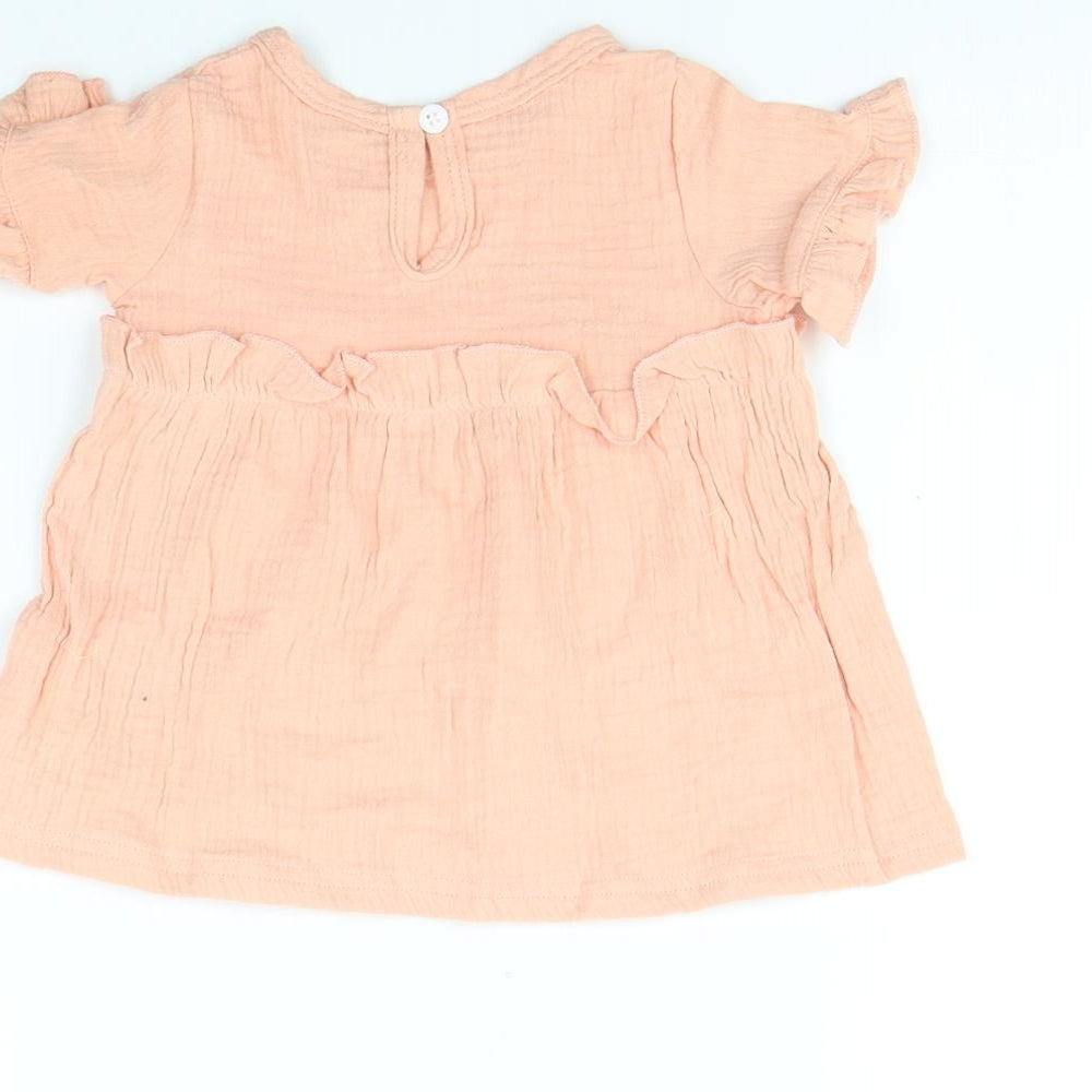 Shein Girls Pink Fit & Flare Size 6-9 Months