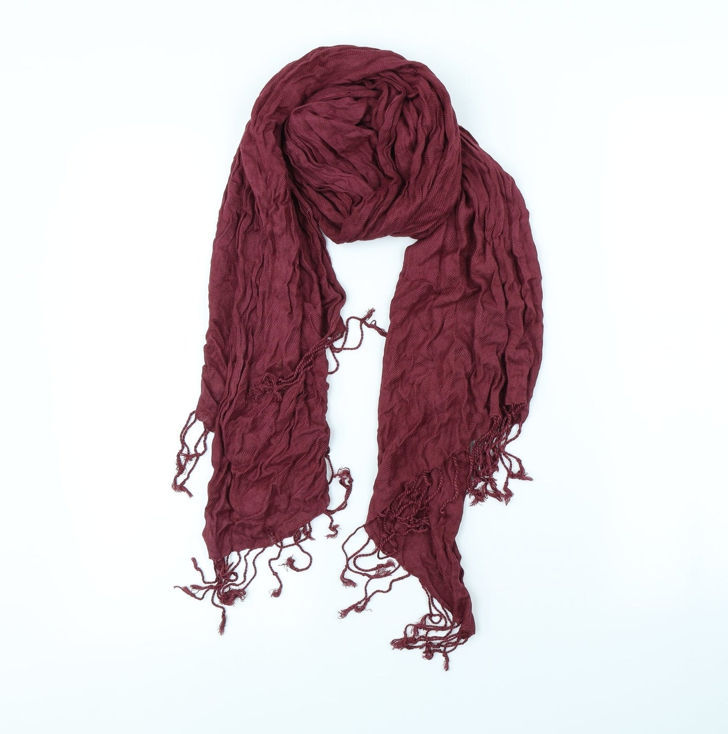 Preworn Womens Purple Scarf