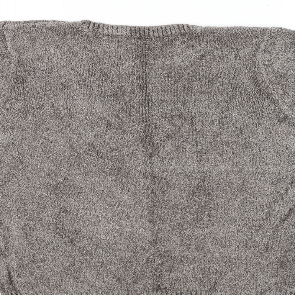 Marks and Spencer Womens Brown Pullover Jumper Size 12