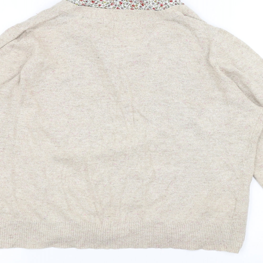 NEXT Womens Brown Basic T-Shirt Size 14