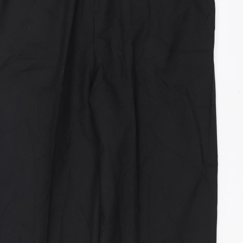 Premiere Mens Black Trousers Size 34 L30 in