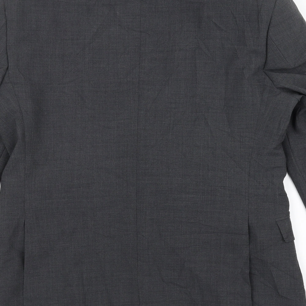 Marks & Spencer Mens Grey Jacket Suit Jacket Size 38