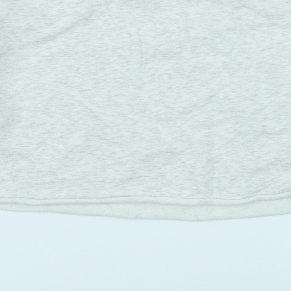 Divided Womens Grey Pullover Sweatshirt Size S - Cropped