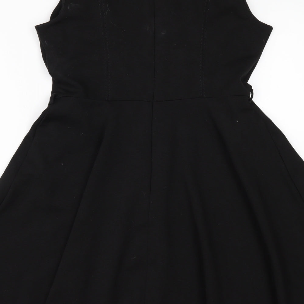 New Look Womens Black Fit & Flare Size 8