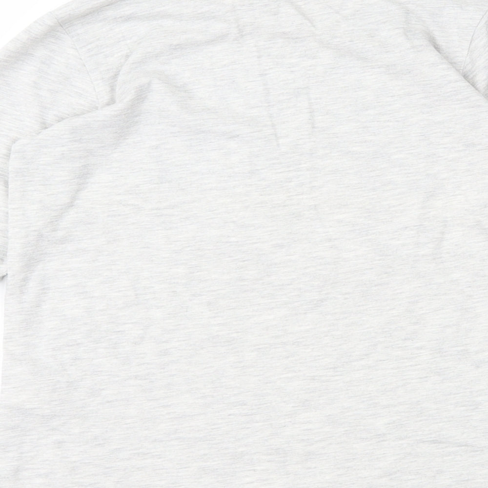LC Walkiki Girls Grey Basic T-Shirt Size 9-10 Years