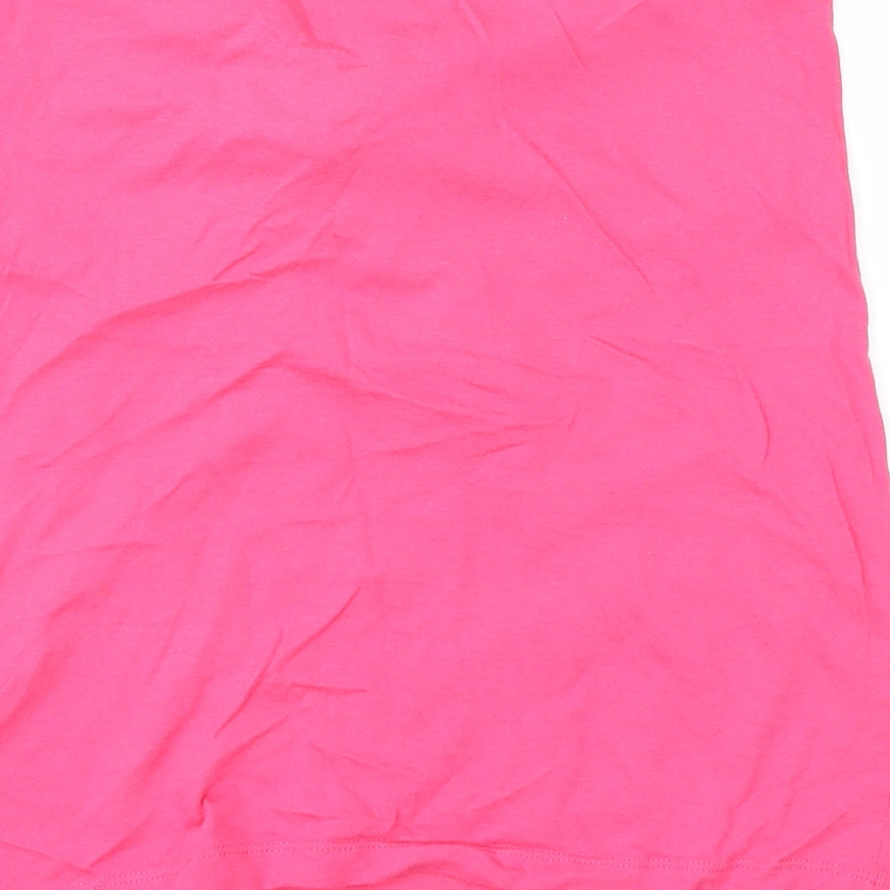 Dorothy Perkins Womens Pink Basic Blouse Size 14