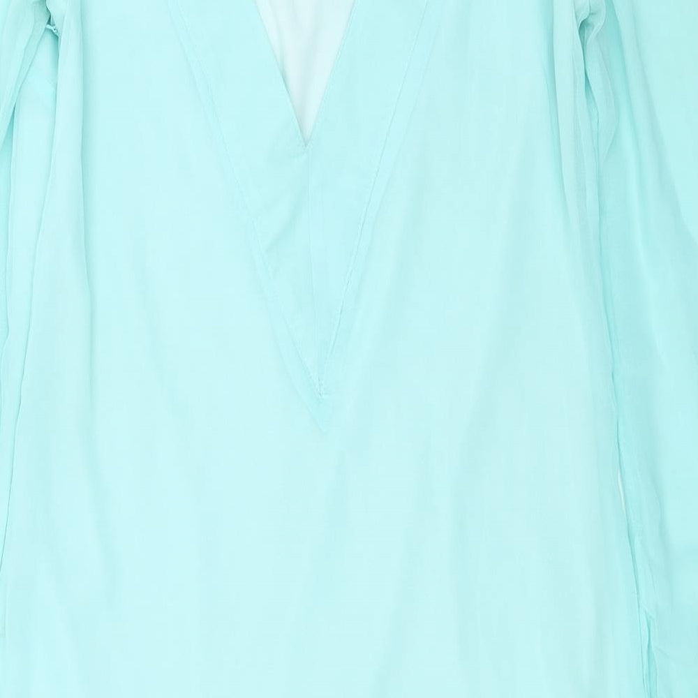 Max C Womens Blue Shift Size 12