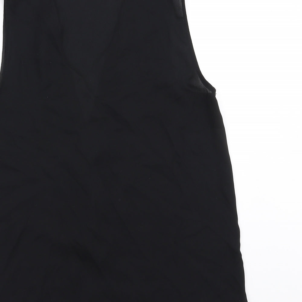 Zara Womens Black Basic Blouse Size S