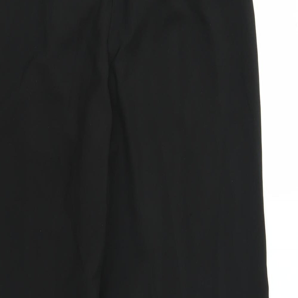 New Look Womens Black Trousers Size 12 L22 in