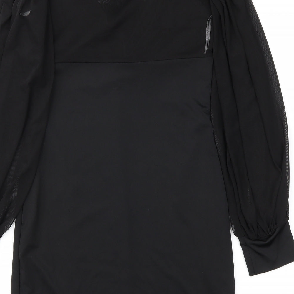 Koucla Womens Black Fit & Flare Size S