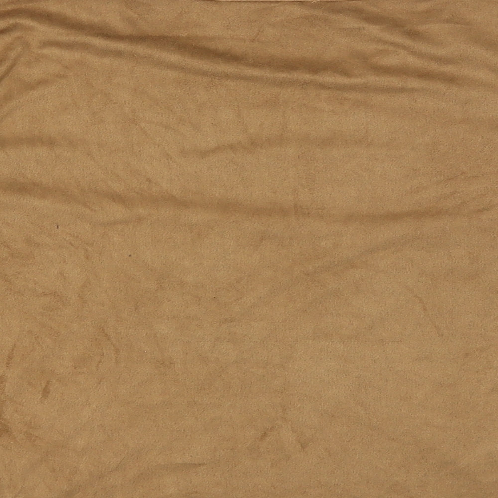 Select Womens Brown Basic T-Shirt Size 6