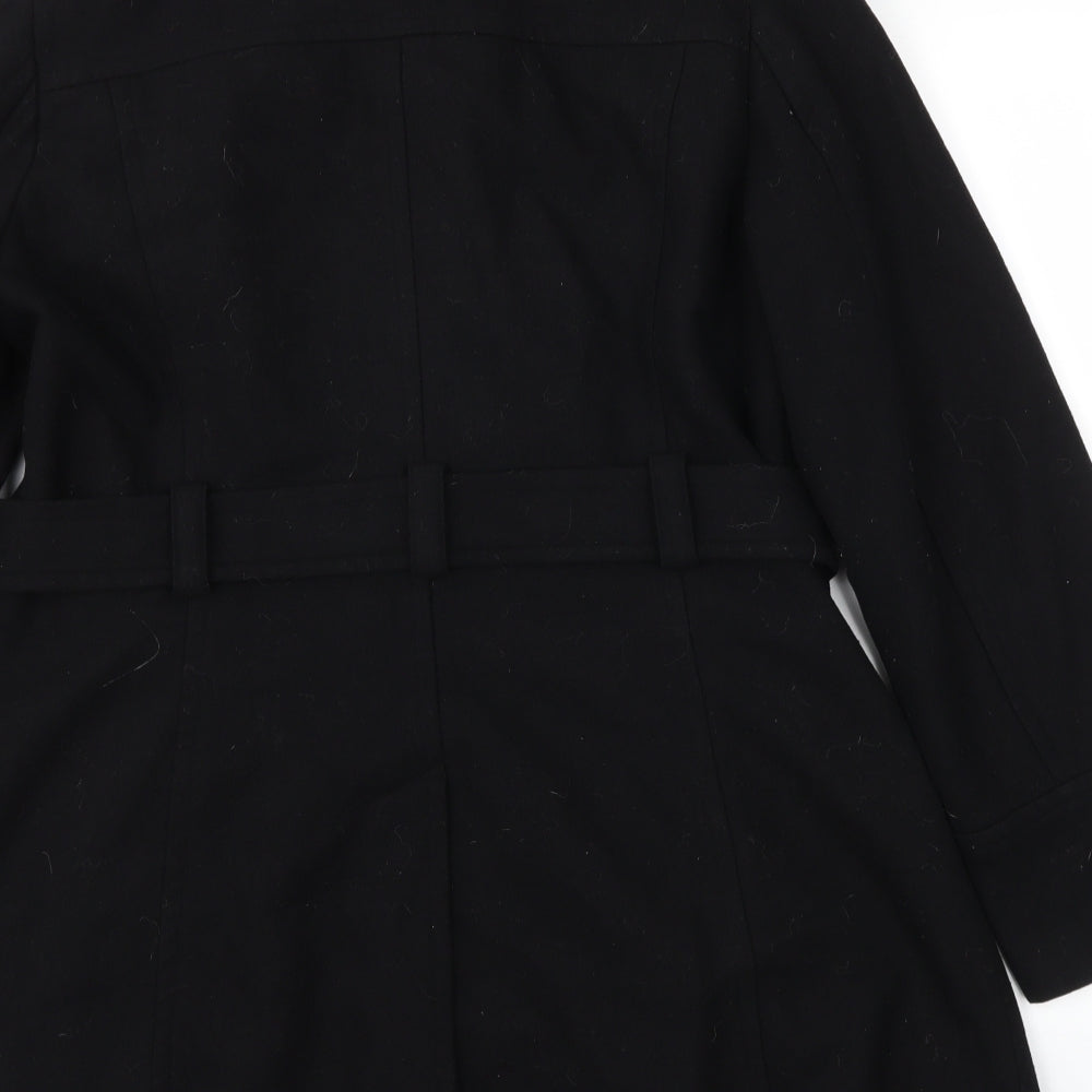 Dorthey Perkins Womens Black Jacket Coat Size 14