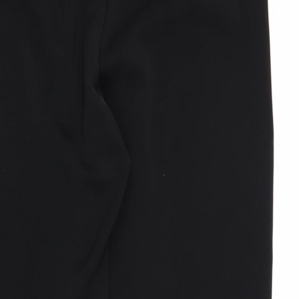 Ambience Womens Black Rayon Dress Pants Trousers Size 14 L27 in
