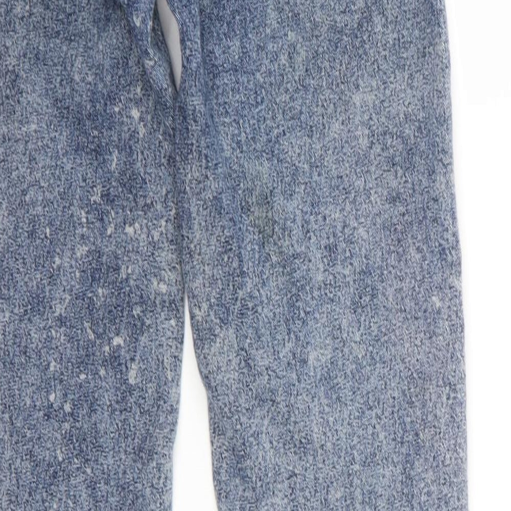 Zara Womens Blue Jegging Leggings Size 6 L31 in