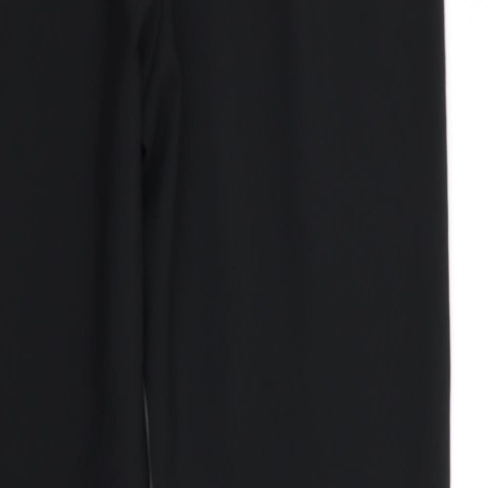 Marks & Spencer Womens Black Trousers Size 12 L29 in