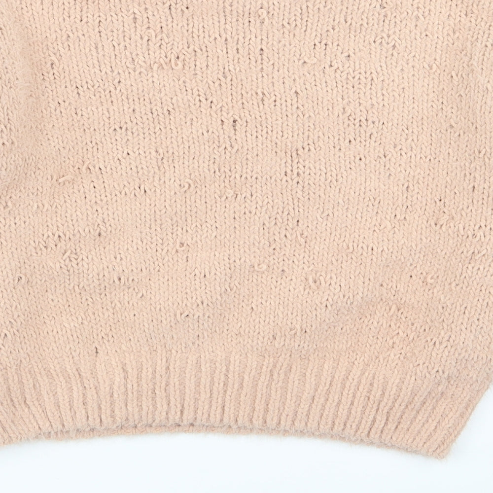 Primark Womens Pink Pullover Jumper Size 6