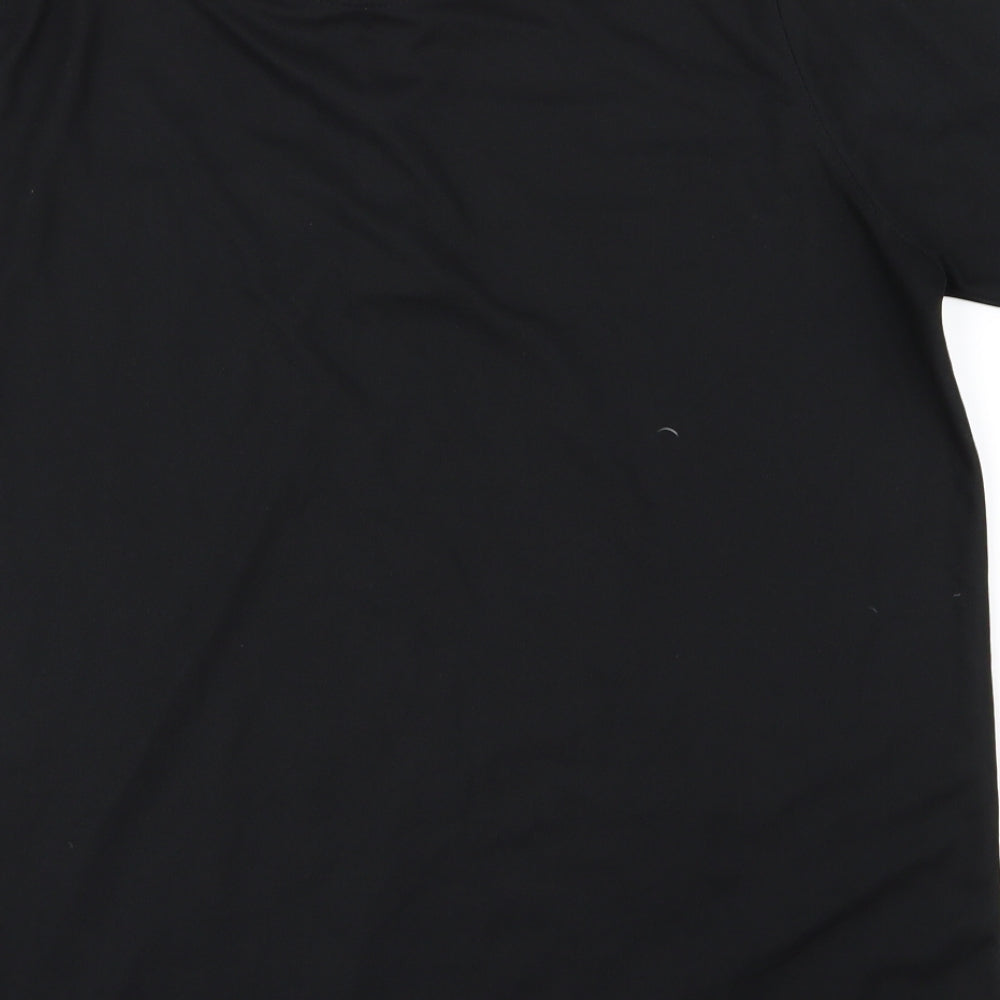 CALIBRE Mens Black Polo Size S