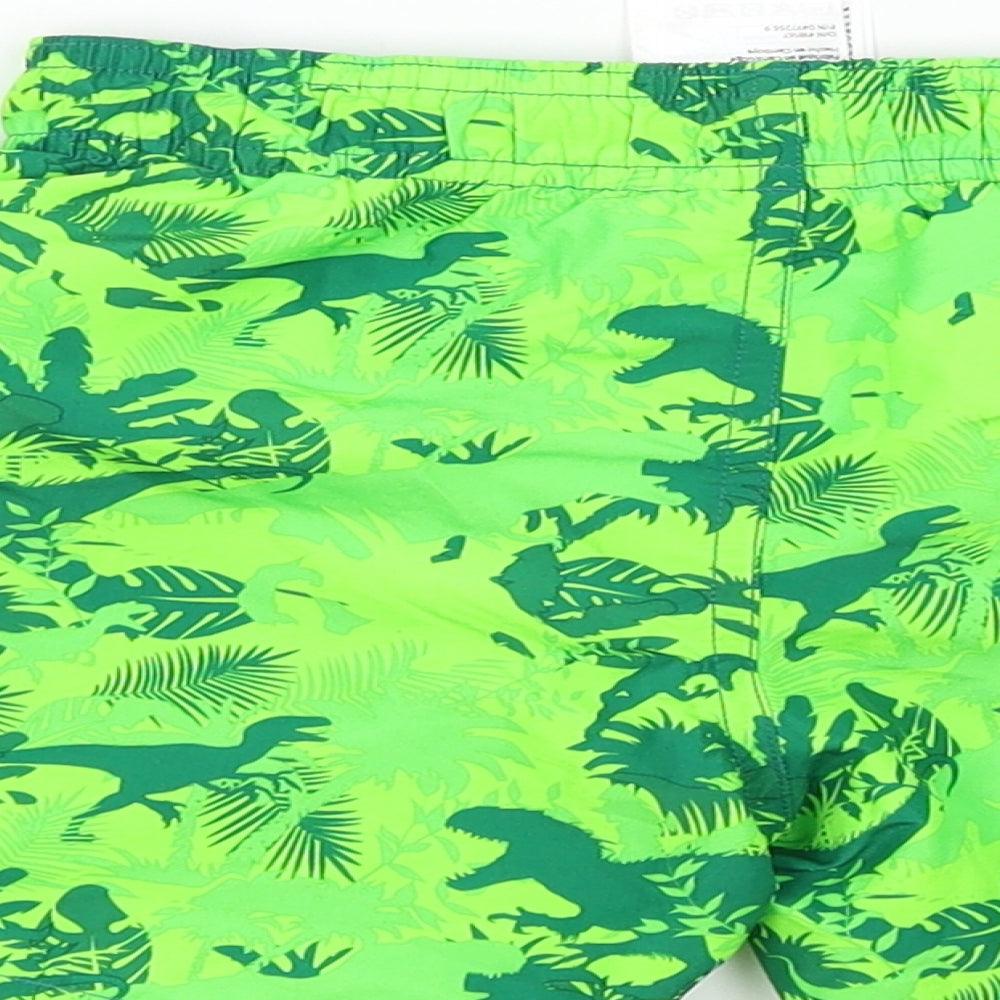 H&M Boys Green Bermuda Shorts Size 2-3 Years - Jurassic Park