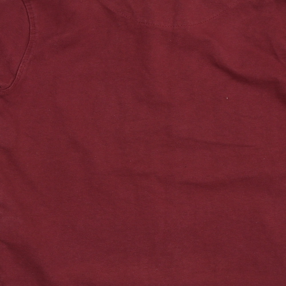Preworn Boys Red Basic T-Shirt Size 4 Years