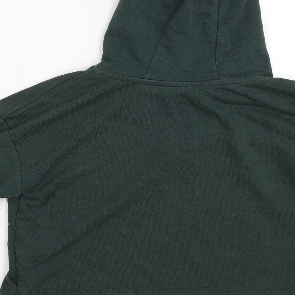 George Girls Green Pullover Hoodie Size 5-6 Years