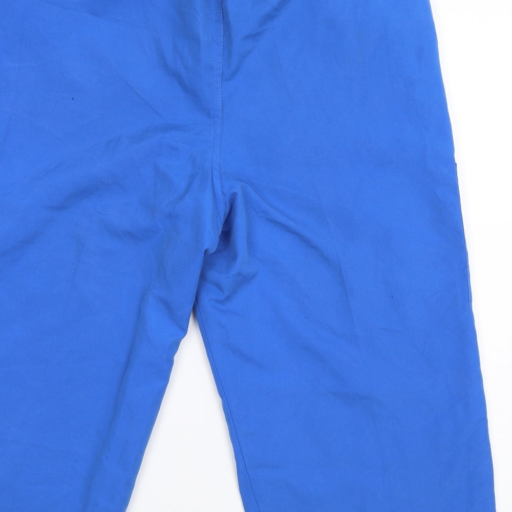 Bulldozer Mens Blue Cropped Trousers Size M