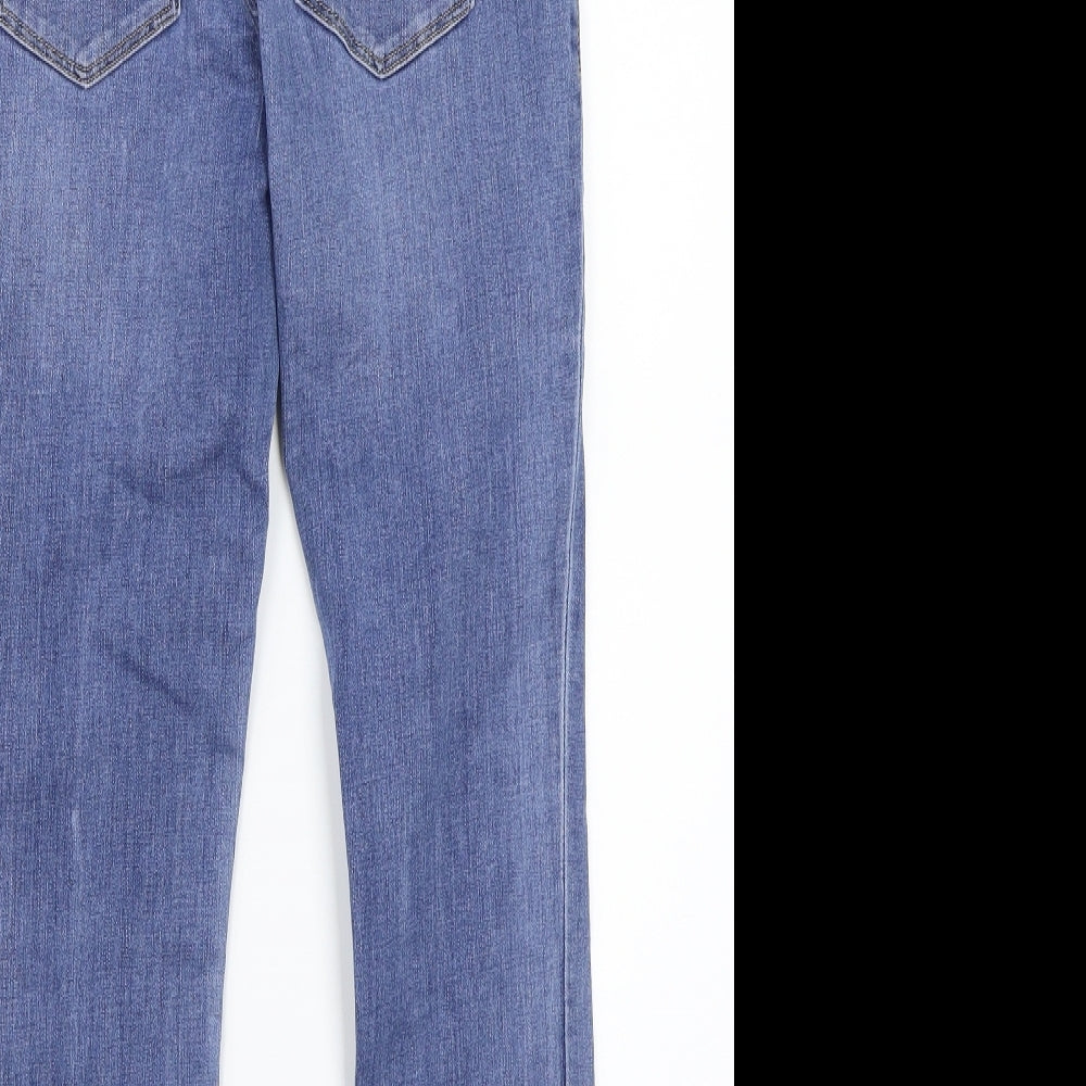 &denim Womens Blue Rayon Skinny Jeans Size S L23 in