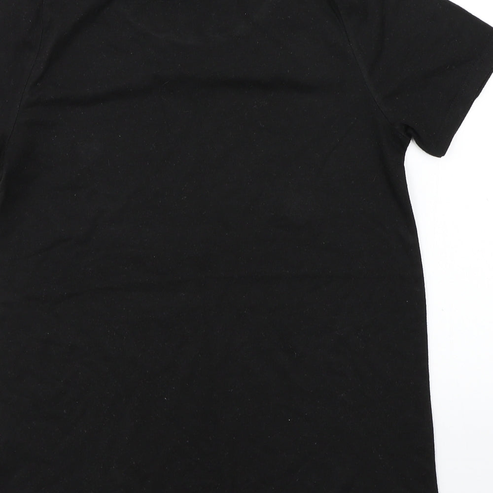 Primark Womens Black Basic T-Shirt Size 4
