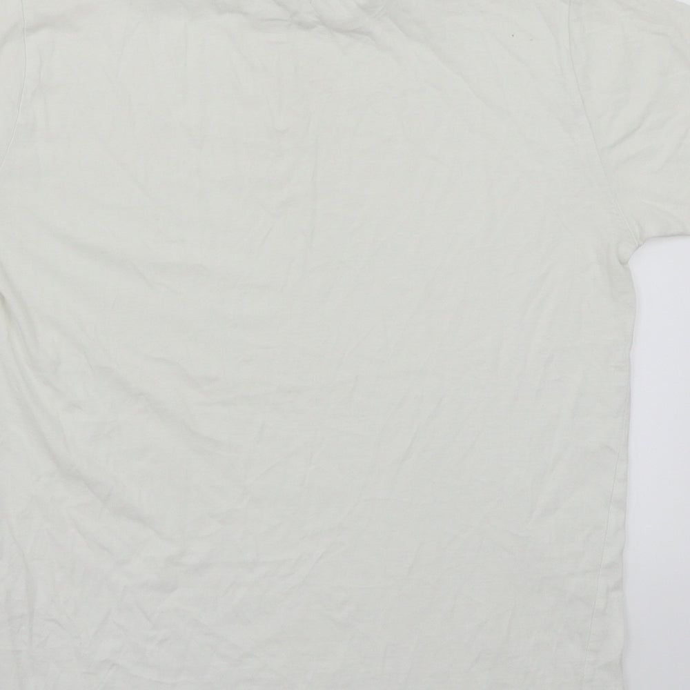 ASOS Womens White Basic T-Shirt Size 6