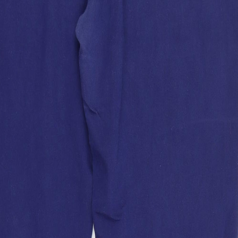 deniem & co Womens Blue Trousers Size 18 L32 in
