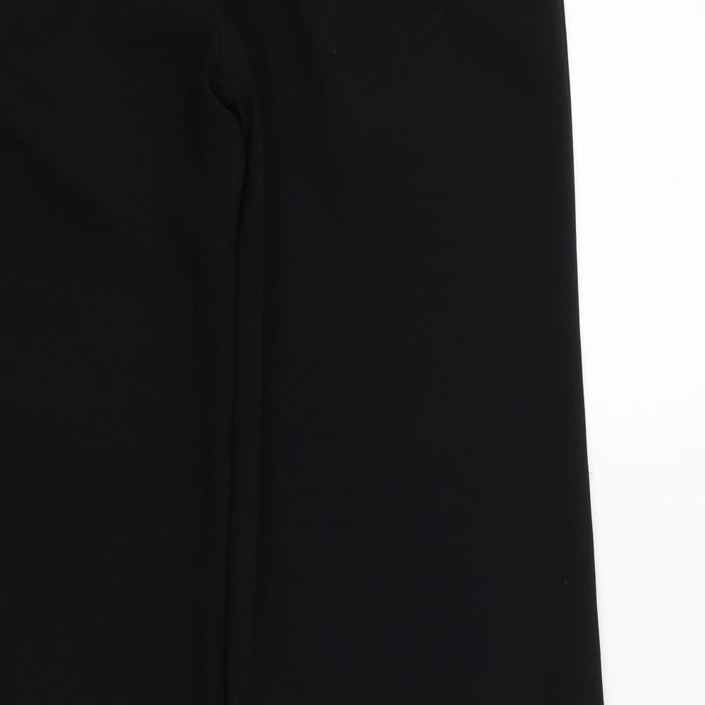 Marks and Spencer Womens Black Trousers Size 12 L30 in