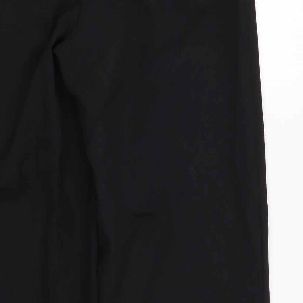 MK One Womens Black Trousers Size 10 L30 in