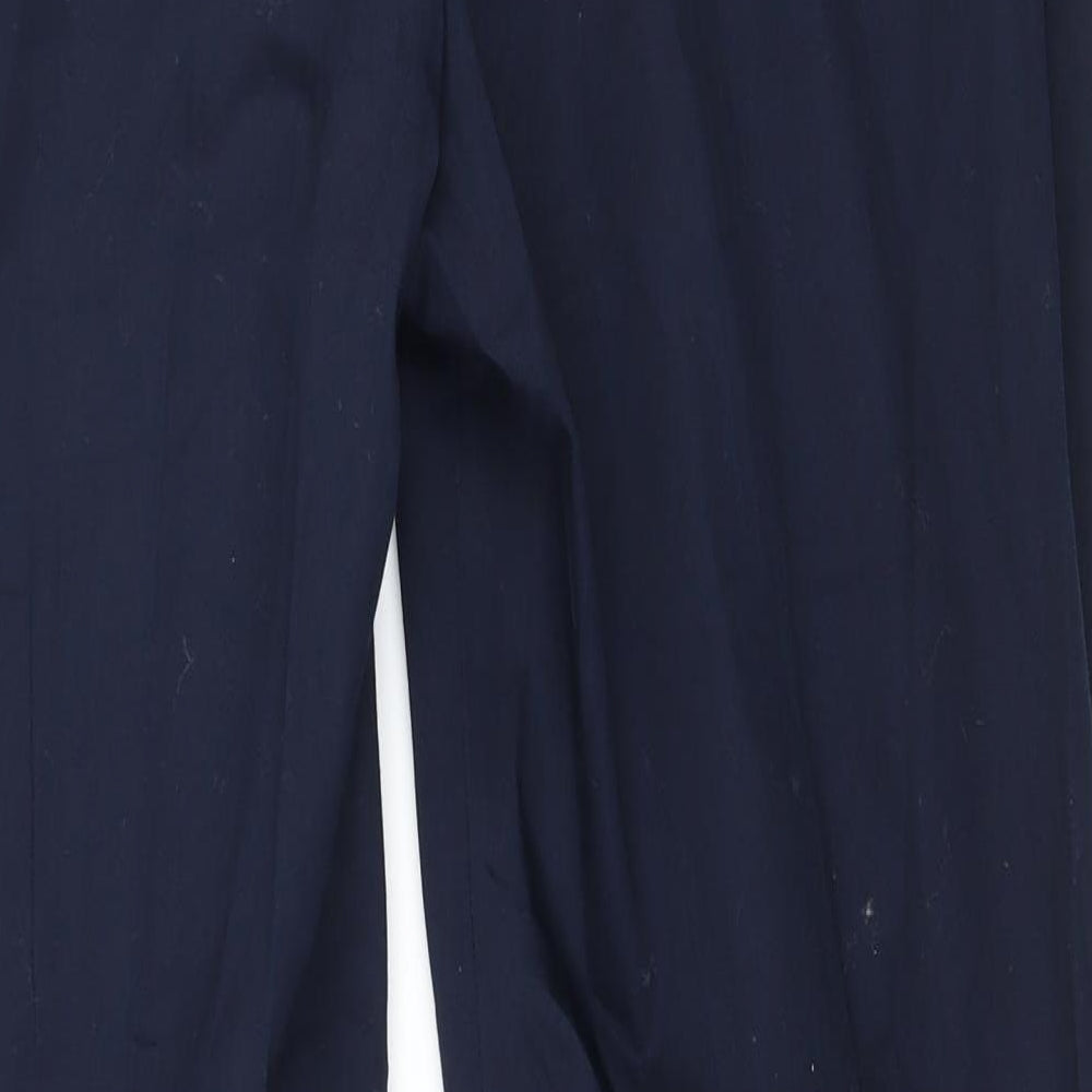 Prewrn Womens Blue Trousers Size 36 in L27 in