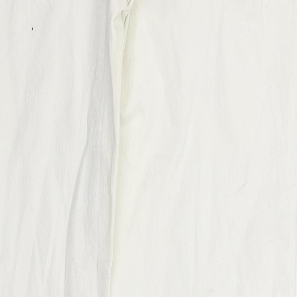 Cecil Womens White Denim Straight Jeans Size 28 in L32 in