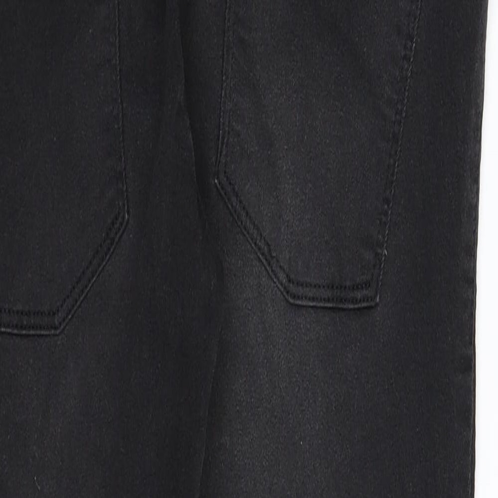 Preworn Womens Black Denim Jegging Jeans Size 36 in L29 in