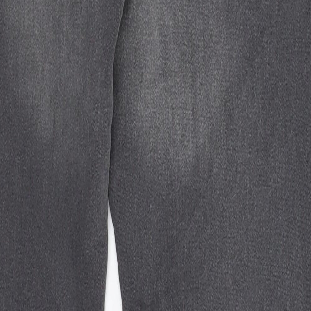 H&M Womens Grey Denim Jegging Jeans Size 10 L29 in